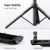 UGREEN Tripod Stand Filming Selfie Stick Bluetooth Remote 63”/1.6m Tall Phone Holder Portable 360° Rotating Mount Compatible with iPhone 16 Pro Max 15 Plus 14 13 12,Galaxy S24 Ultra A15,Camera